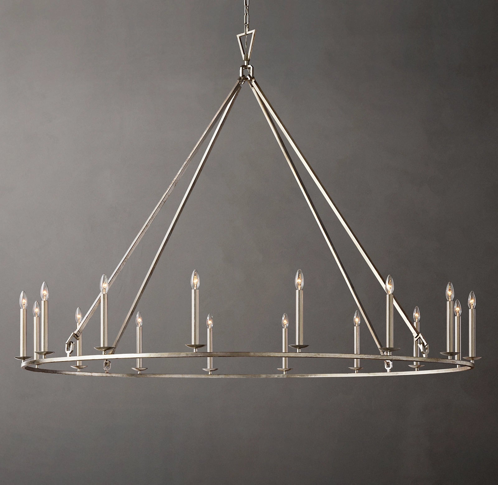 WOMO Candelabra Round Chandelier – Openwork