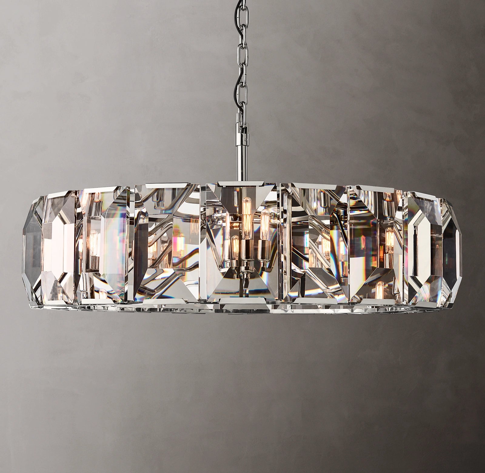 WOMO Crystal Round Chandelier – Harlow