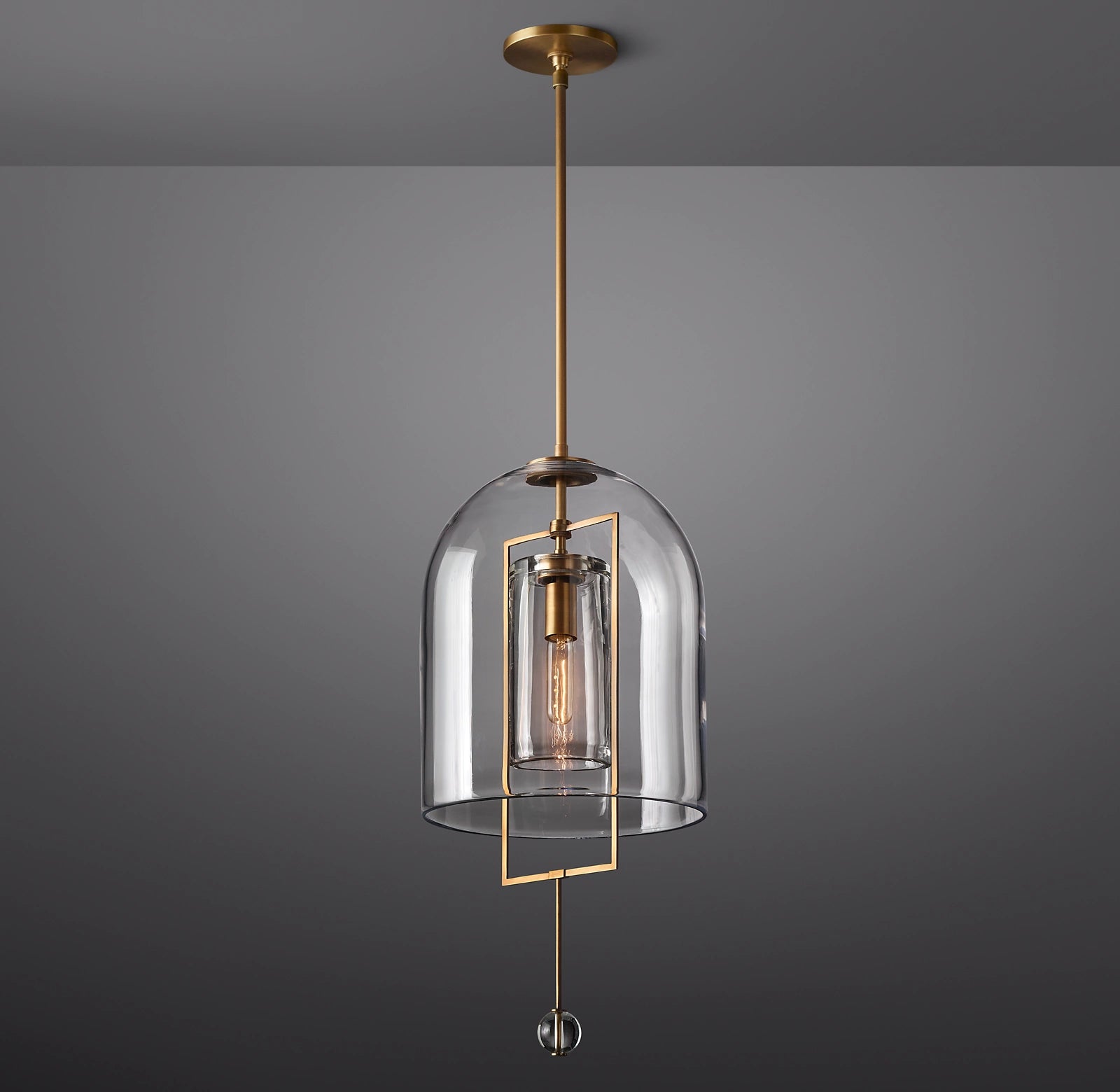 WOMO Bell Glass Pendant Light - Fulcrum
