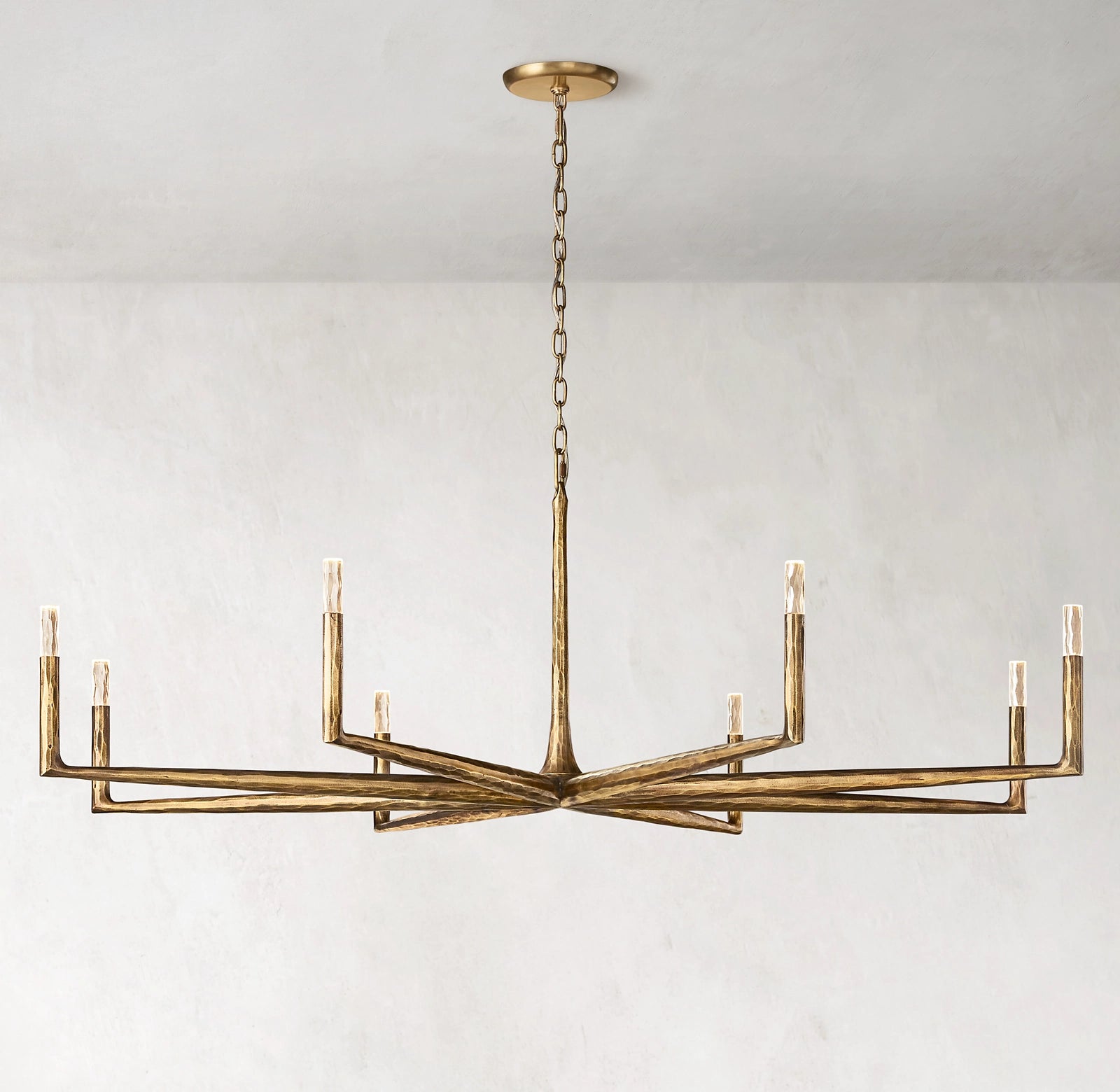 WOMO Forged Candlestick Chandelier - Thaddeus