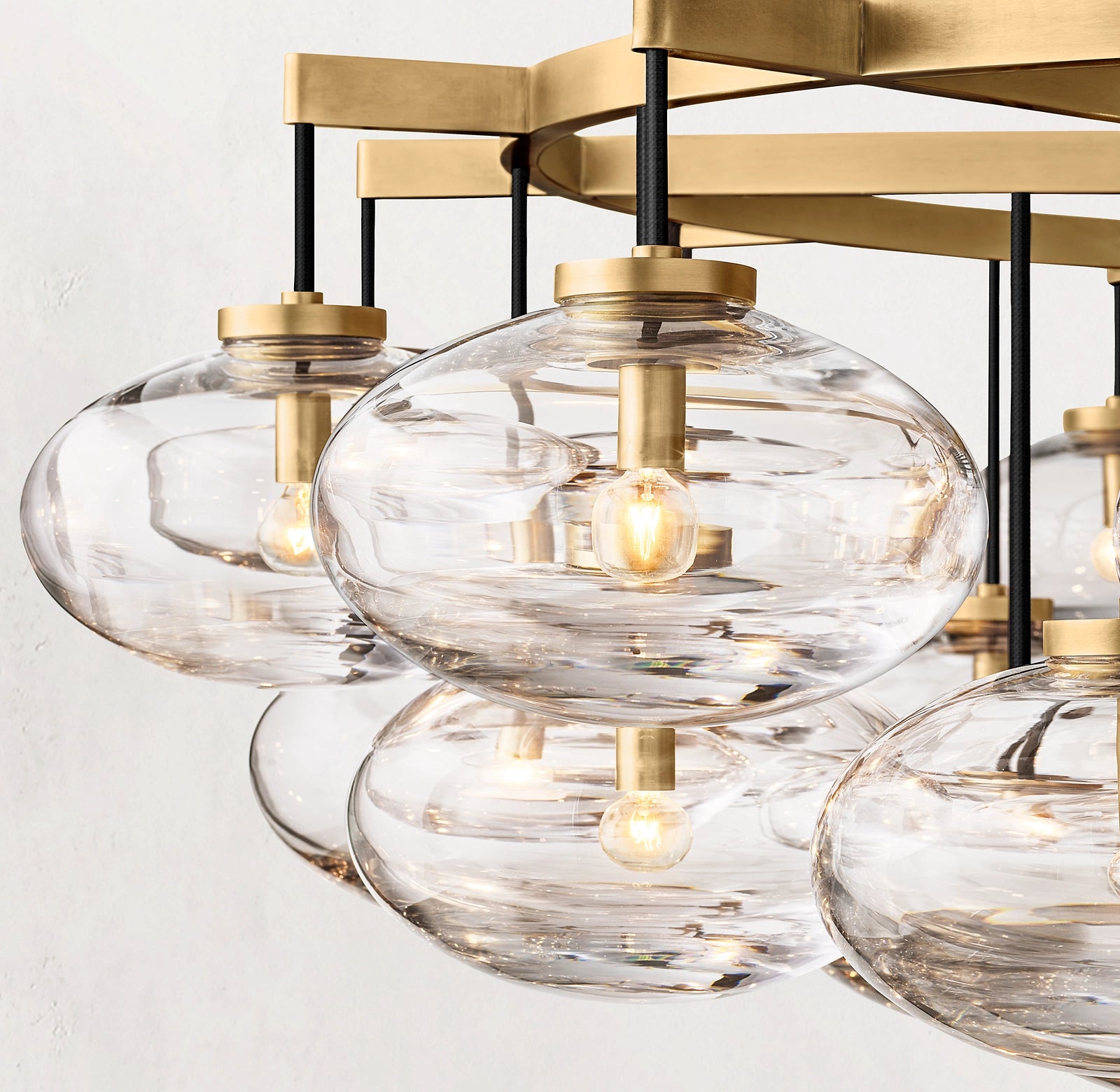 WOMO Globe Glass Cluster Chandelier - Cabrette
