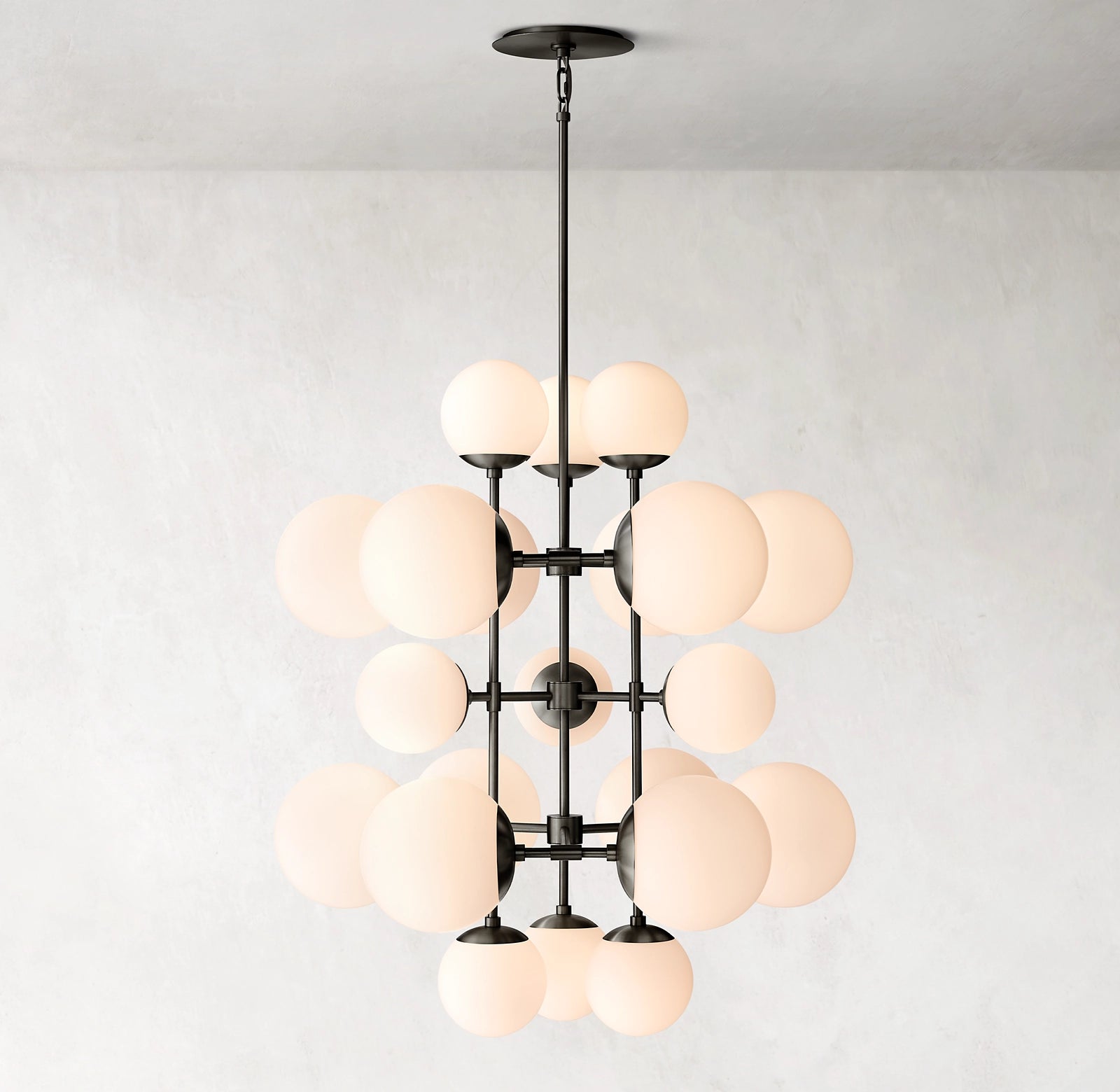 WOMO Alabaster Bubble Chandelier - Cirque