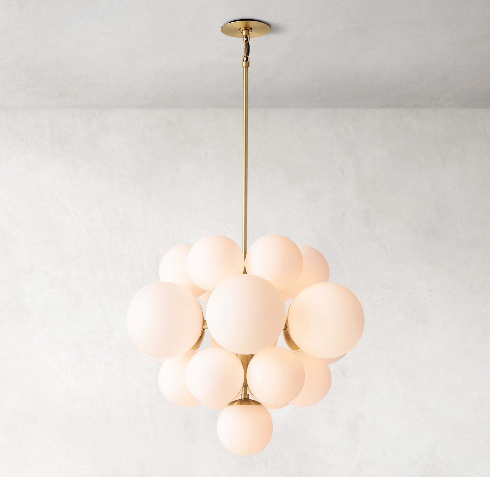 WOMO Alabaster Bubble Chandelier - Cirque