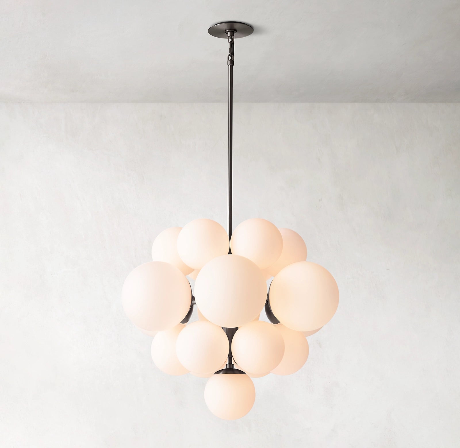 WOMO Alabaster Bubble Chandelier - Cirque