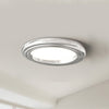 WOMO Dimmable Round Flat Chrome Ceiling Light-WM1064 thumbnail