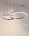 WOMO Black Led Ring Chandelier-WM2365 thumbnail