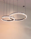 WOMO Black Led Ring Chandelier-WM2365 thumbnail