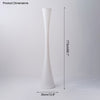 WOMO Tall Cylinder Floor Lamp with Hue Dimmer-WM7043 thumbnail