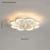 WOMO Big Flower Crystal Ceiling Light-WM1078 thumbnail