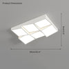 WOMO Square/Scalloped Flush Mount Ceiling Light-WM1079 thumbnail