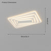 WOMO Geometric Flush Mount Ceiling Light-WM1084 thumbnail