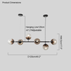 WOMO Linear Globe Chandelier-WM2070 thumbnail