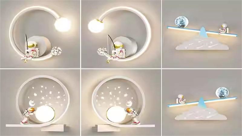 Wall sconces for children's rooms: creating a child's heart for the room