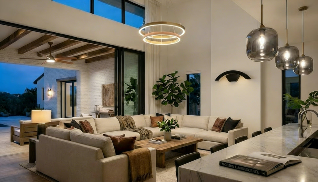 Modern Comfort & Artistic Light: Transforming Spaces from Inside Out