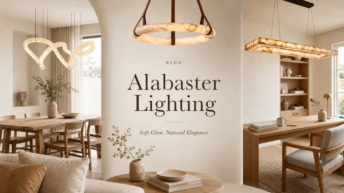 Alabaster Lighting: Soft Glow, Natural Elegance