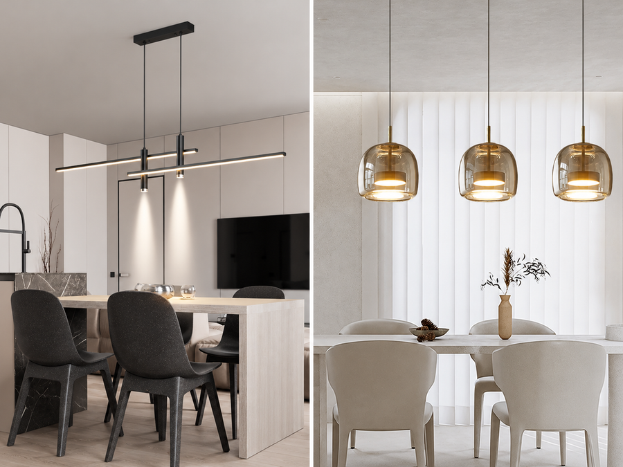 Linear Chandelier vs. Multiple Pendants: Which Works Better Over a Kitchen Island?