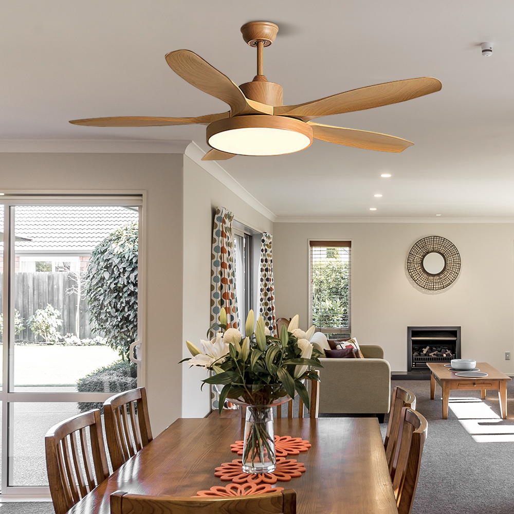 Wood - Ceiling Fan Lamps – WOMO Lighting Fixtures Online Store