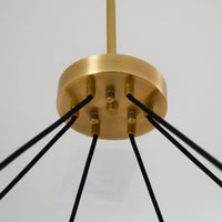WOMO Hurricane Candle Ring Chandelier - Pauillac