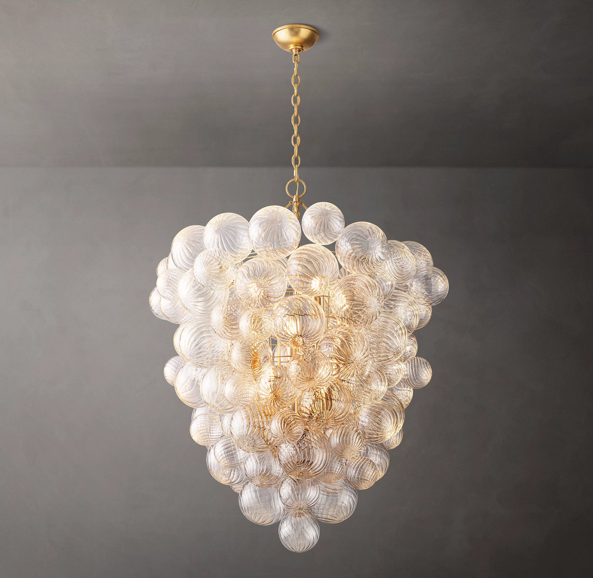 WOMO Glass bubble Chandelier - Talia