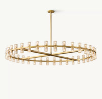 WOMO Hexagonal Crystal Round Chandelier – Arcachon