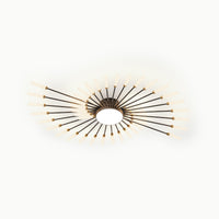 WOMO Firework Sunburst Flush Mount Ceiling Light-WM1001