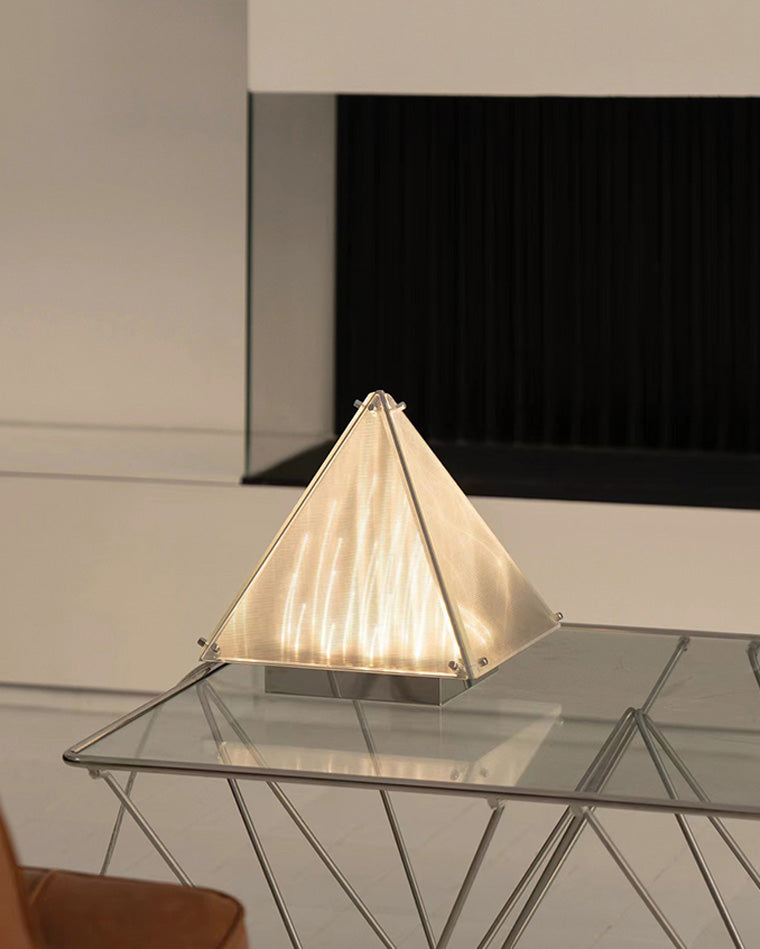 WOMO Pyramid Night Table Lamp-WM8005