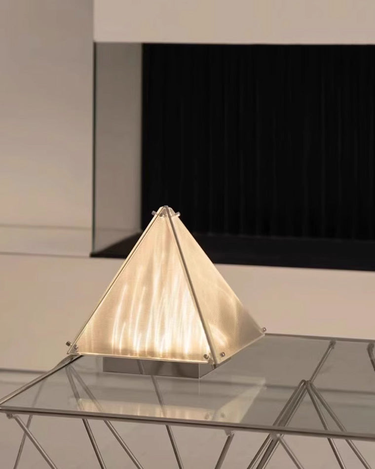 WOMO Pyramid Night Table Lamp-WM8005