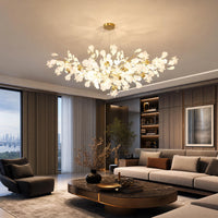 WOMO Gingko Branch Chandelier-WM2424
