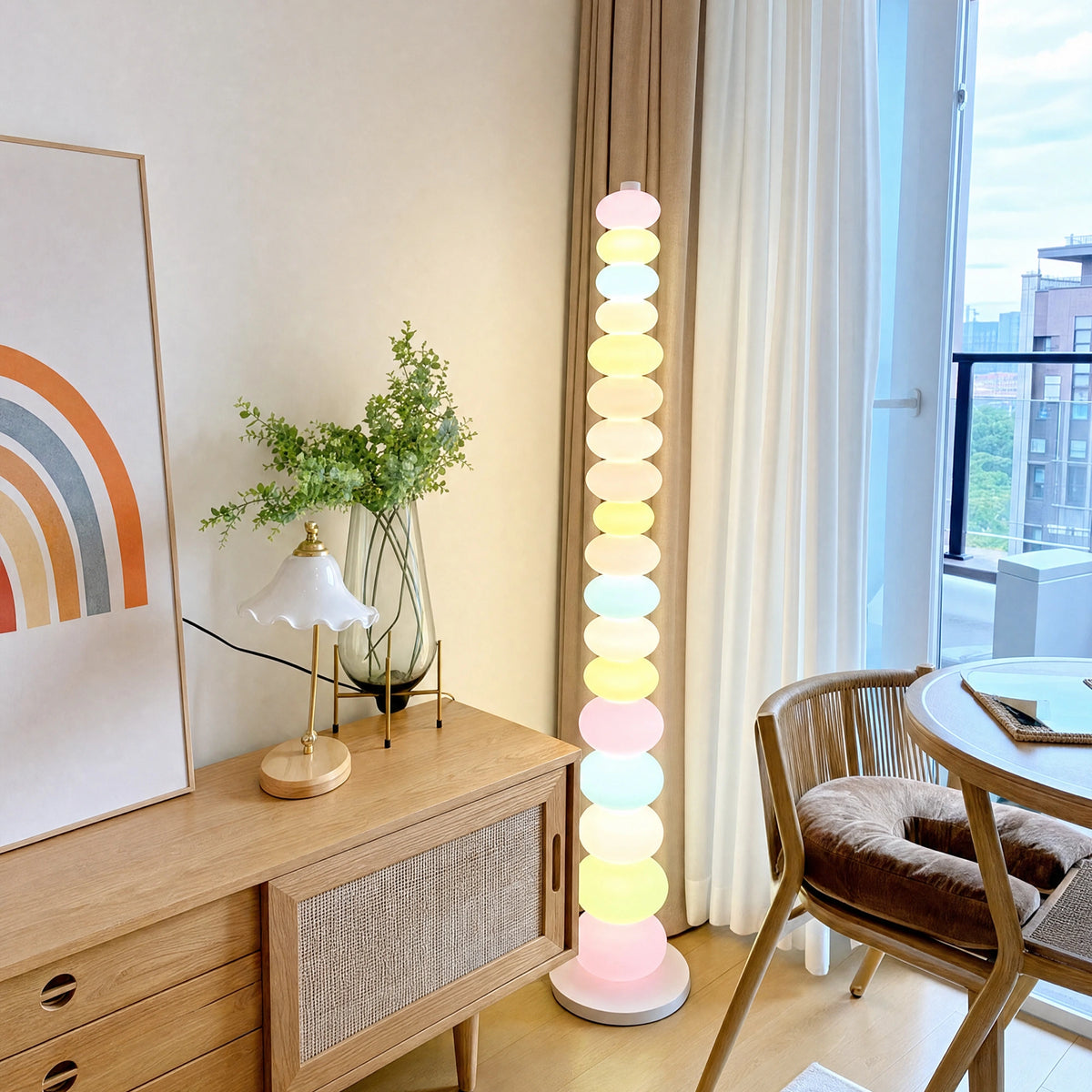 WOMO Candy Skewers Column Floor Lamp-WM7012