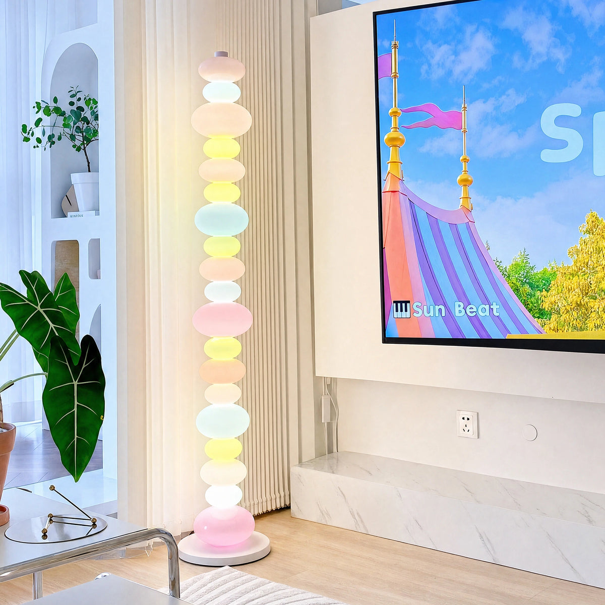 WOMO Candy Skewers Column Floor Lamp-WM7012