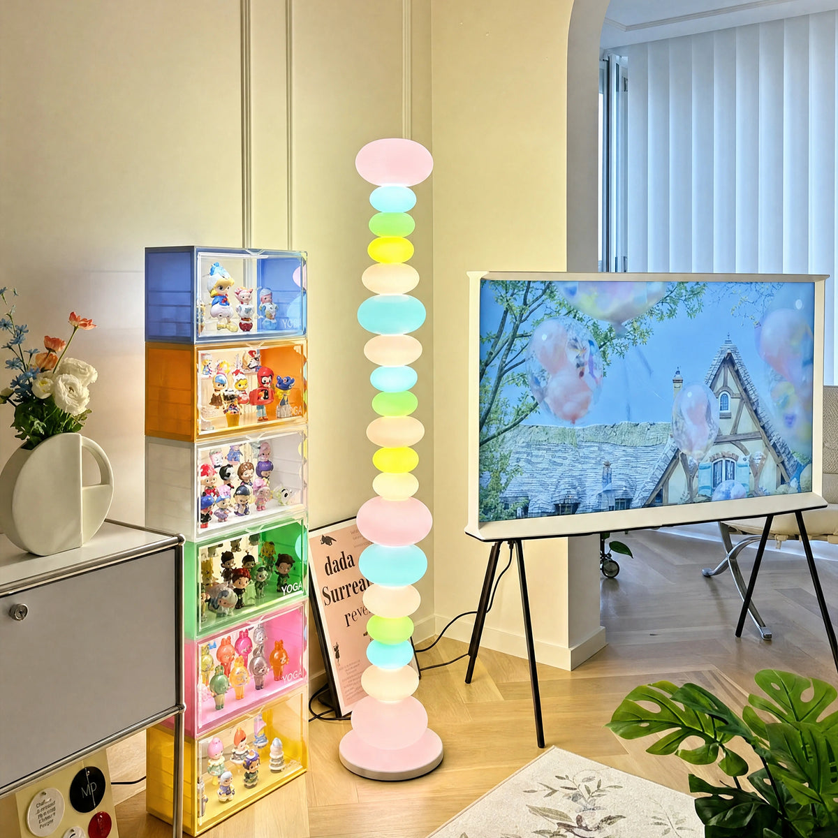 WOMO Candy Skewers Column Floor Lamp-WM7012