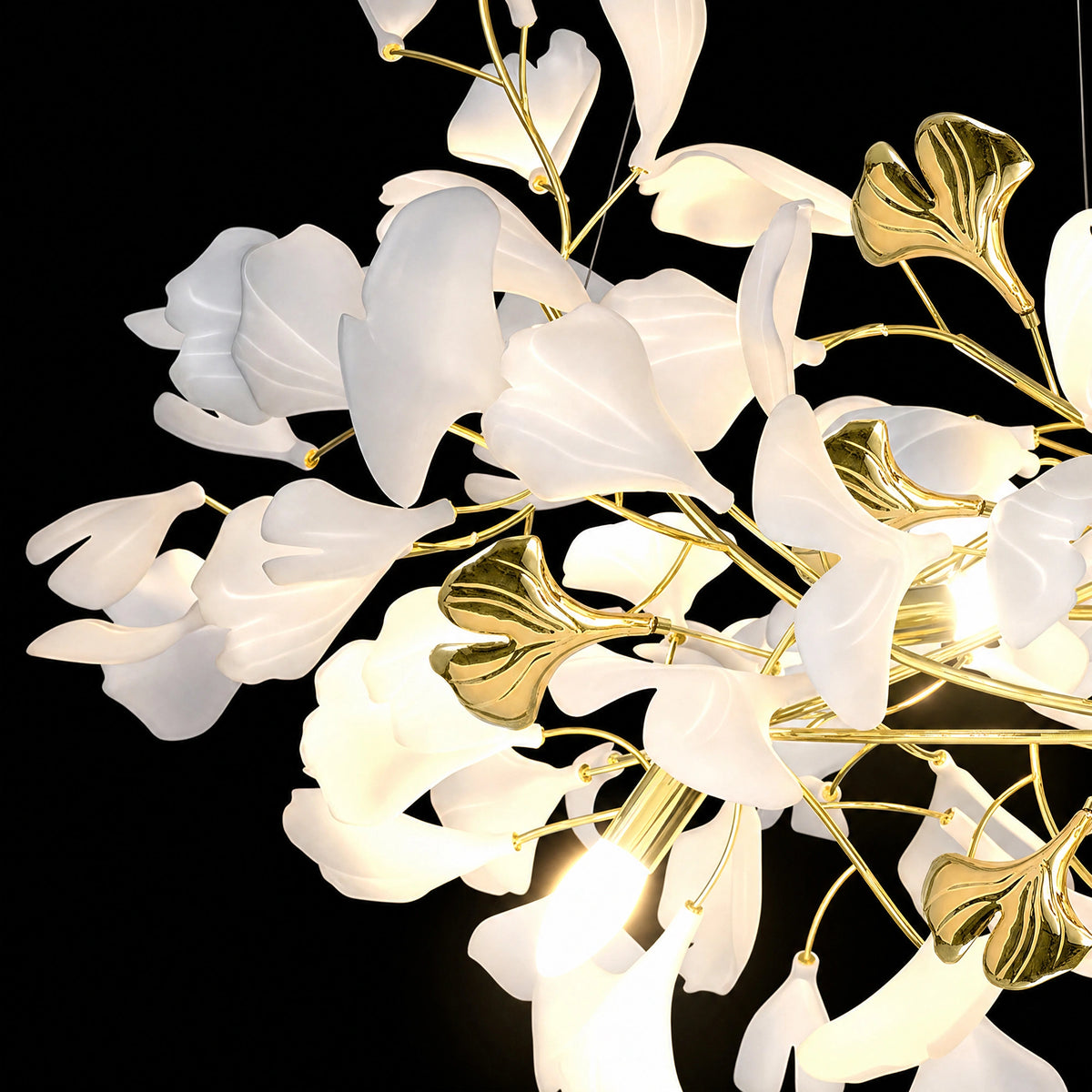 WOMO Gingko Branch Chandelier-WM2424