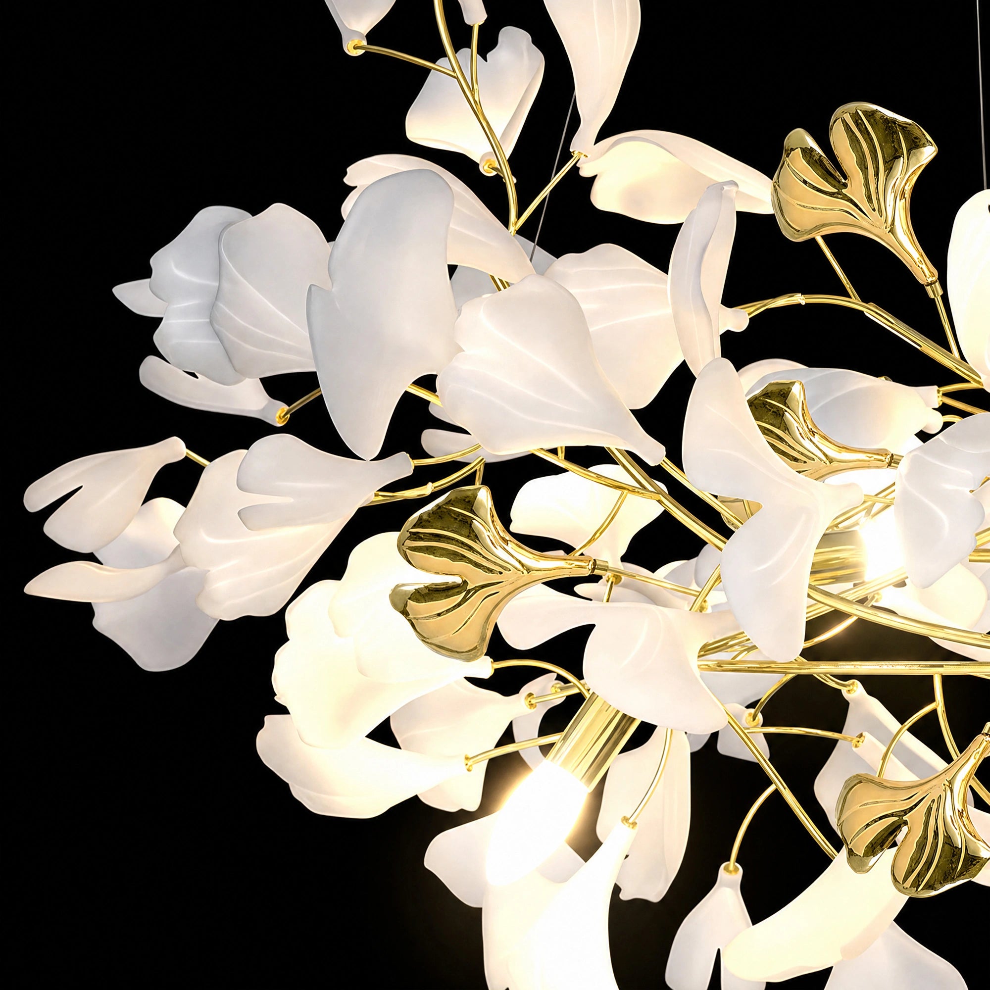 WOMO Gingko Branch Chandelier-WM2424