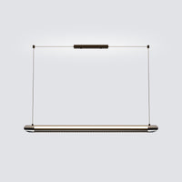 WOMO Black Linear Pendant Light - WM3225