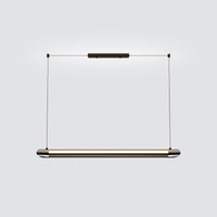 WOMO Black Linear Pendant Light - WM3225