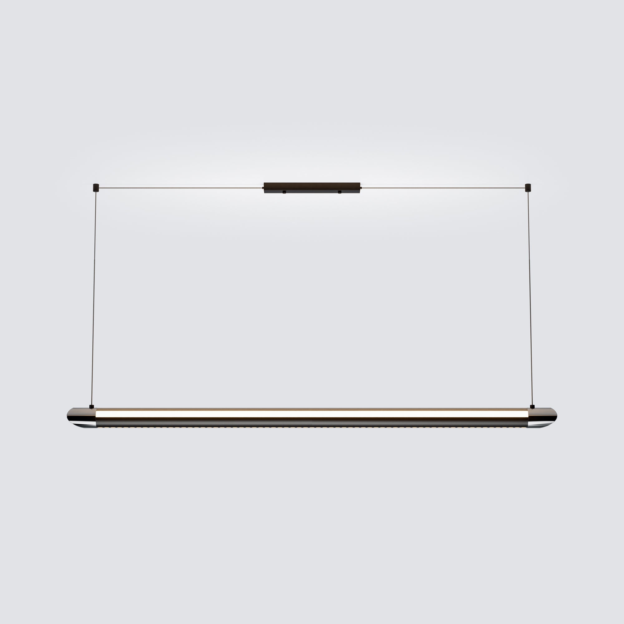WOMO Black Linear Pendant Light - WM3225
