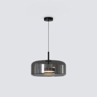 WOMO Drum Blown Glass Pendant Light-WM2145