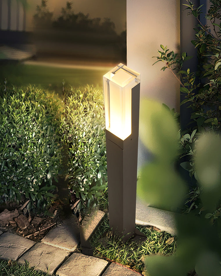 WOMO Square Hardwired Pathway Light-WM9047