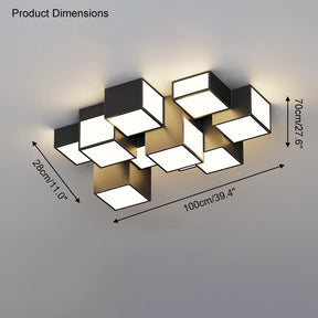 WOMO Cool Cube Ceiling Light-WM1015