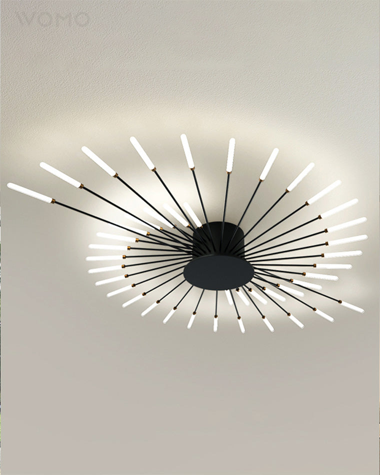 WOMO Firework Starburst Flush Mount Ceiling Light-WM1000