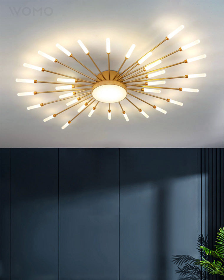 WOMO Fireworks Swirl Ceiling Light-WM1001