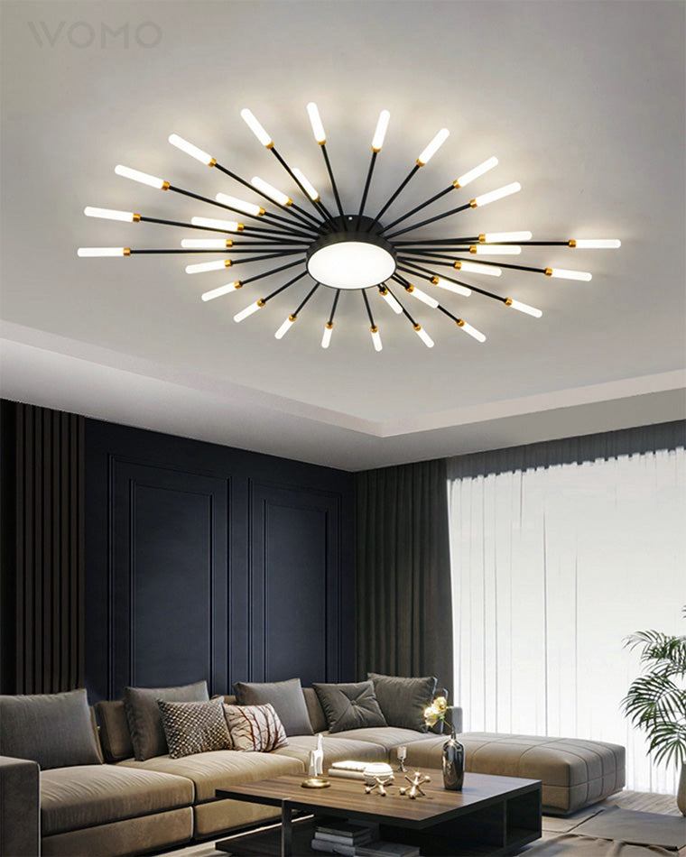 WOMO Fireworks Swirl Ceiling Light-WM1001