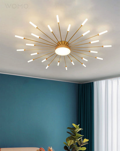 WOMO Fireworks Swirl Ceiling Light-WM1001