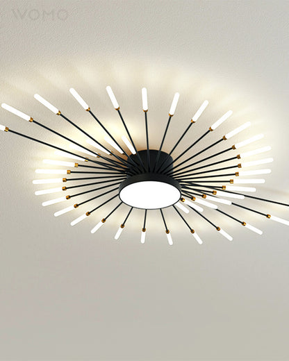 WOMO Fireworks Swirl Ceiling Light-WM1001