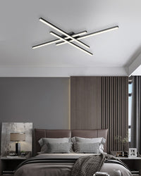 WOMO Simple Low Profile Flush Mount Ceiling Light-WM1004