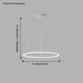 WOMO Ring Pendant Light-WM2030