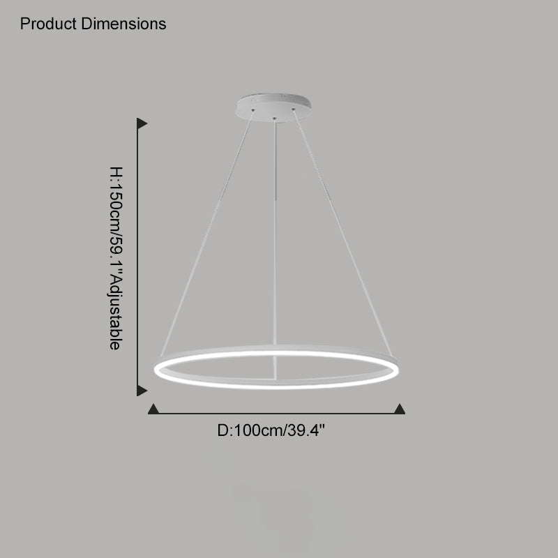 WOMO Ring Pendant Light-WM2030