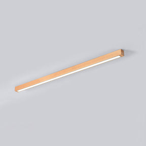 WOMO Long Linear Wood Ceiling Light-WM1012