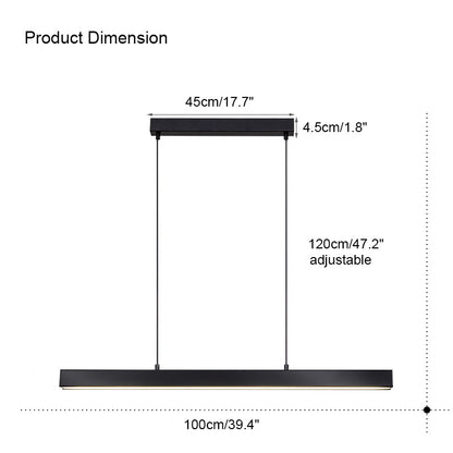 WOMO Wireless Linear Pendant Light for Kitchen-WM2002