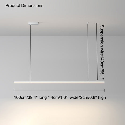 WOMO Extra Long Linear Pendant Light-WM2011